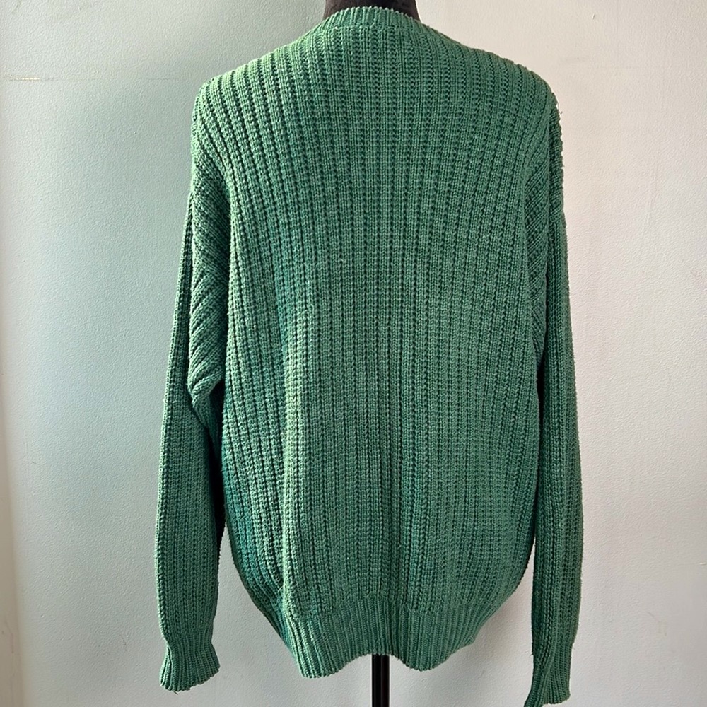 Vintage Comfy Cozy Soft Knit Oversized Grandpa Sweater - Picture 5 of 5